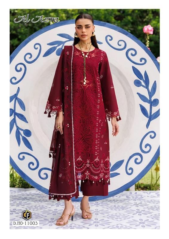 Keval fab Al azara vol 11 dress material wholesale online shopping